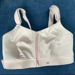 SheFit sports, pink front zip, size 4Luxe